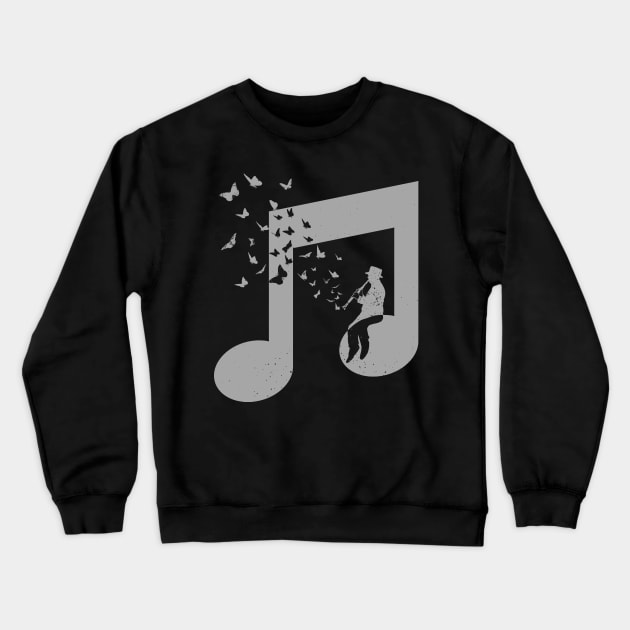 Clarinet Music Crewneck Sweatshirt by barmalisiRTB